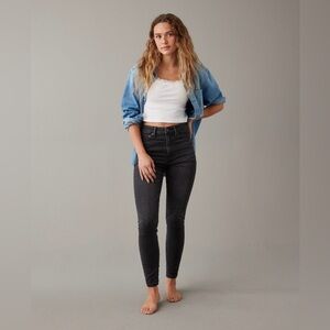 NWT American Eagle BFF Jegging — Luxe Stretch, Super High Rise, Size S